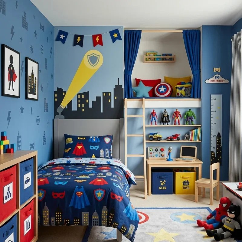 4-Year-Old Boy Room Ideas