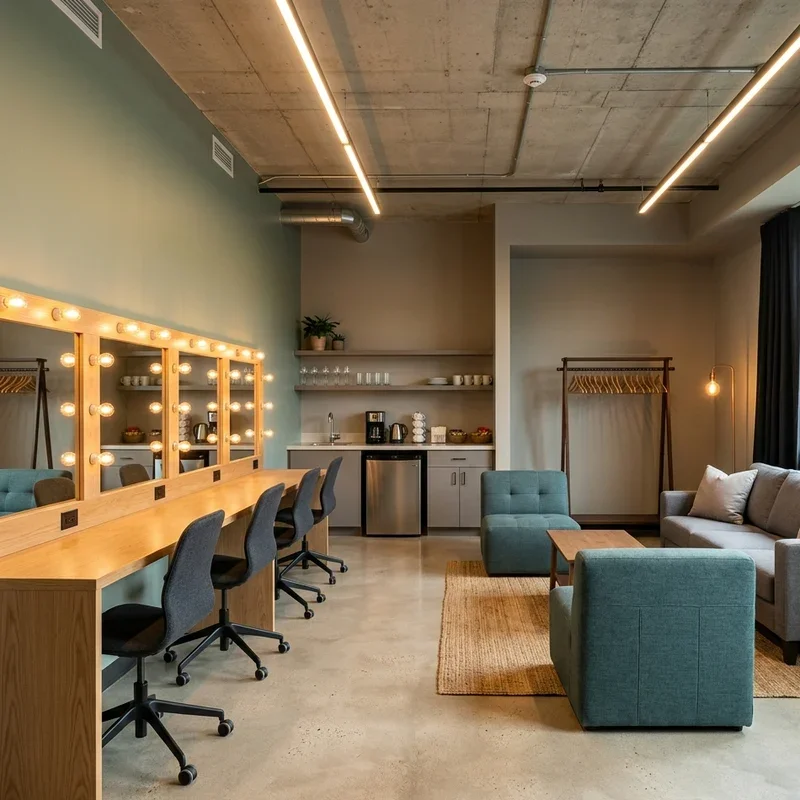 Backstage Green Room Ideas