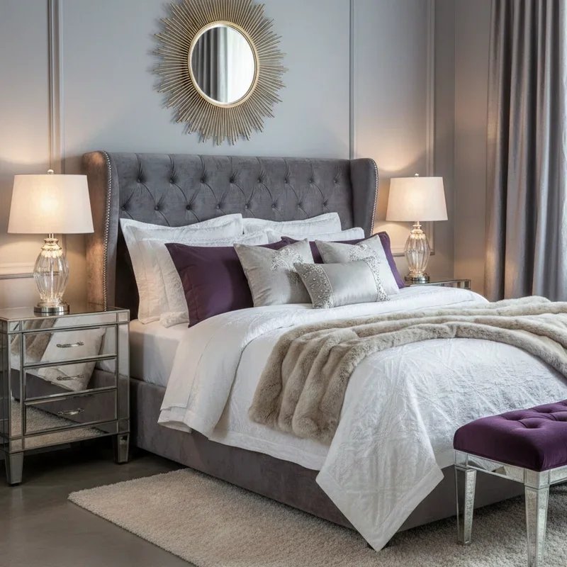 Small Glam Bedroom Ideas