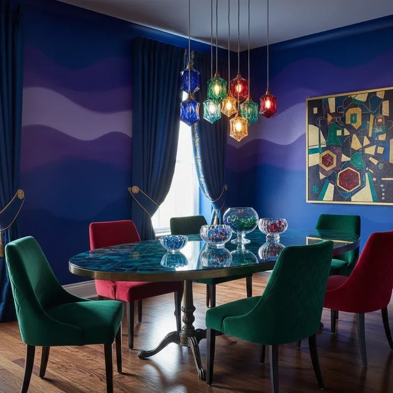 Blue and Purple Room Ideas