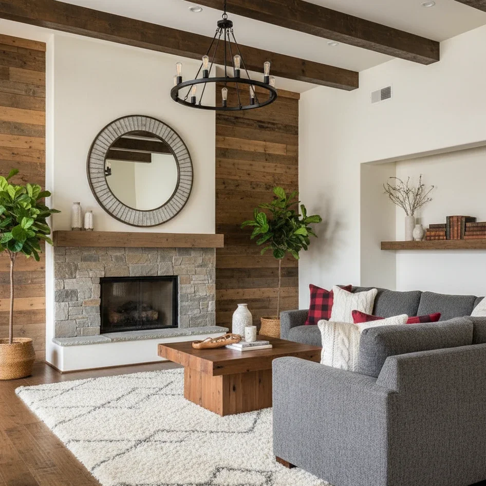 Mixing Modern and Rustic: How to Balance Comfort With Clean Lines