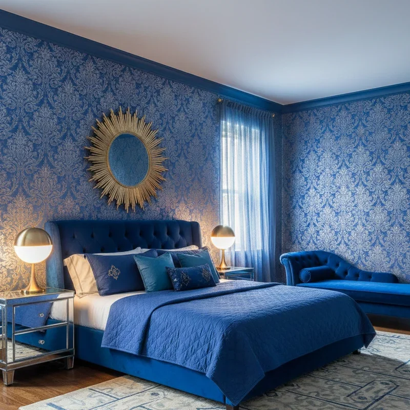 Royal Blue Bedroom Ideas
