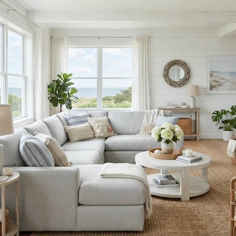 Light Grey Sectional Living Room Ideas