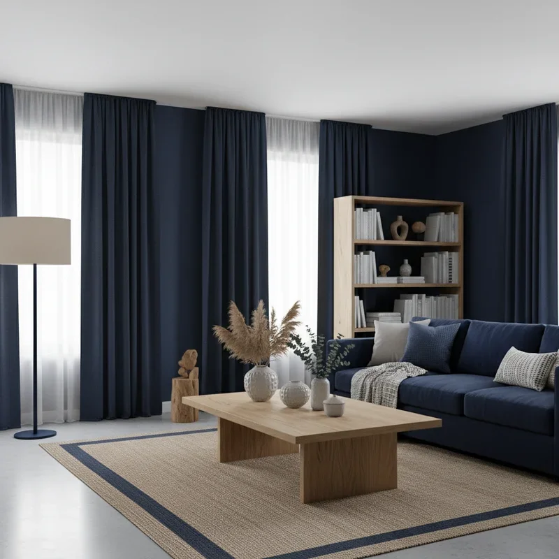 Navy Blue Room Ideas