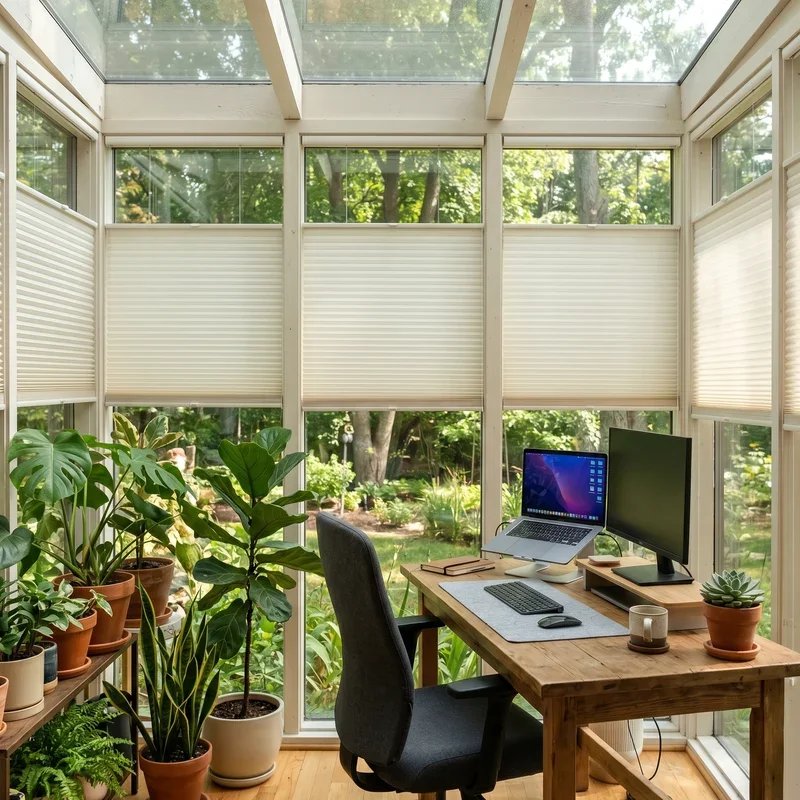 Sun Room Office Ideas