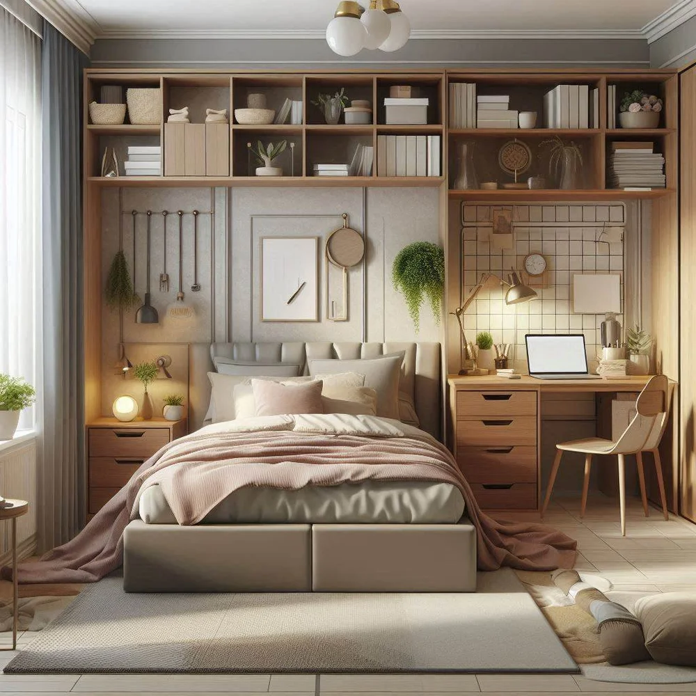 15 Smart Bedroom Office Ideas for Small Spaces