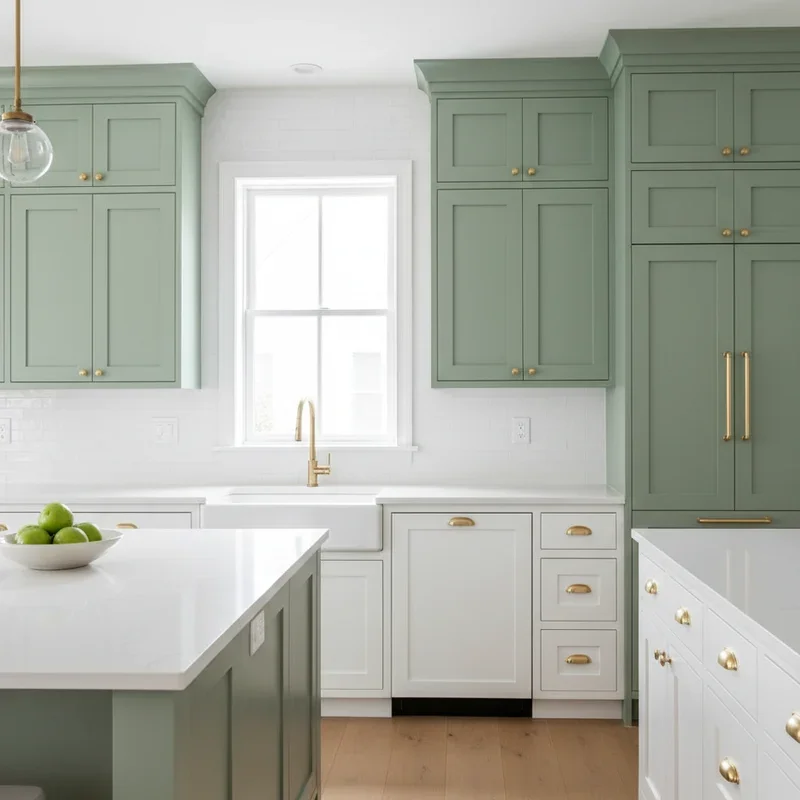Sage Green Kitchen Cabinets Ideas