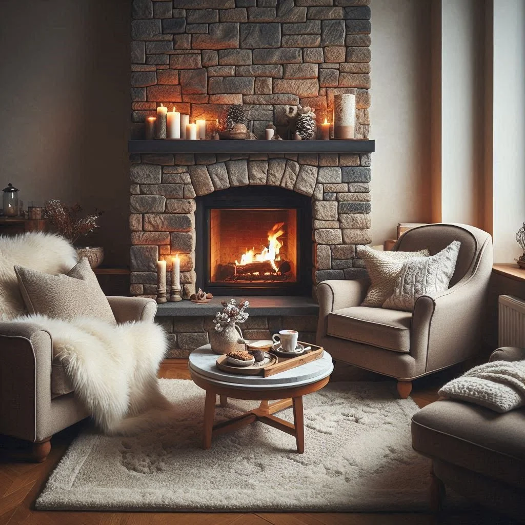 15 Stunning Stone Fireplace Ideas for a Cozy Home
