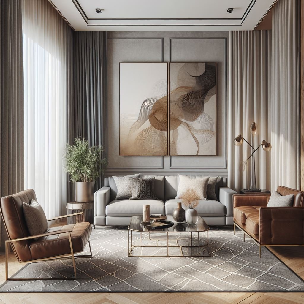 15 Modern Grey and Brown Living Room Ideas for Elegance