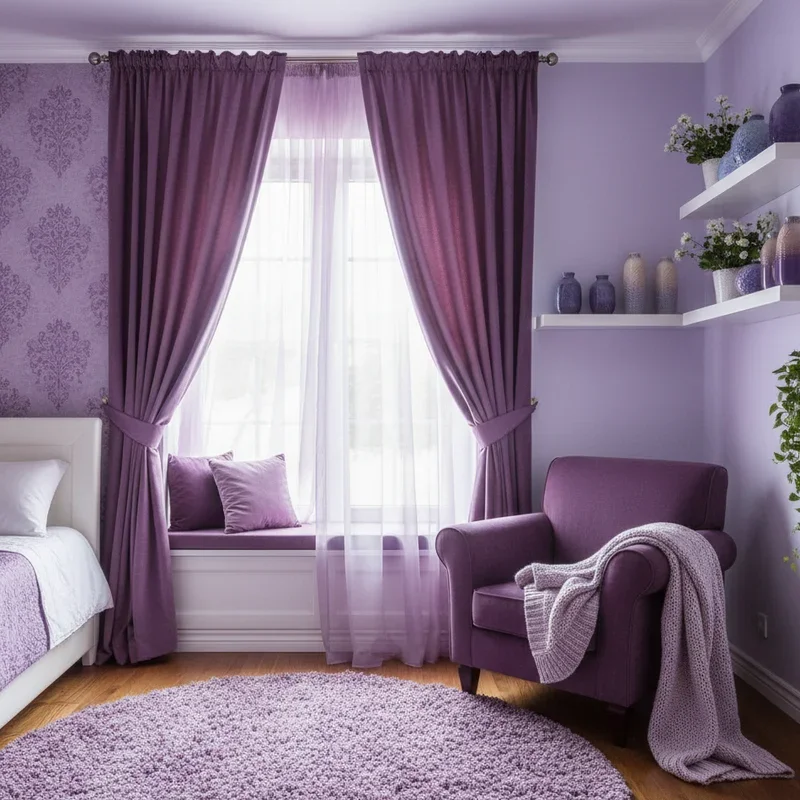 Cute Purple Room Ideas