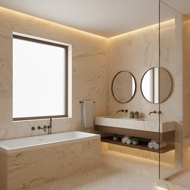 15 Travertine Bathroom Ideas to Elevate Your Space