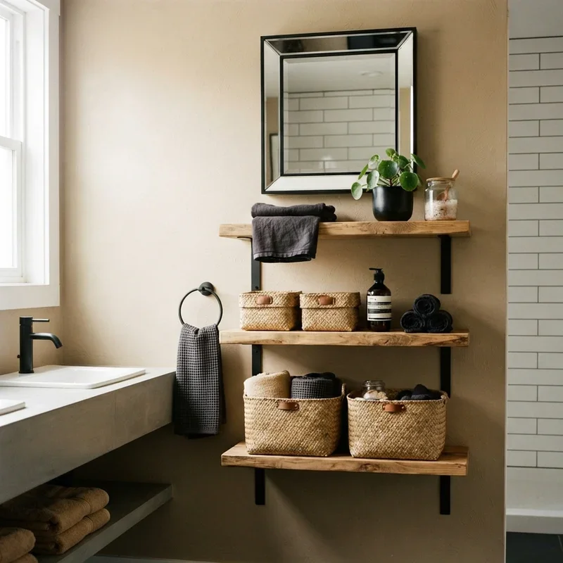 Black and Tan Bathroom Ideas
