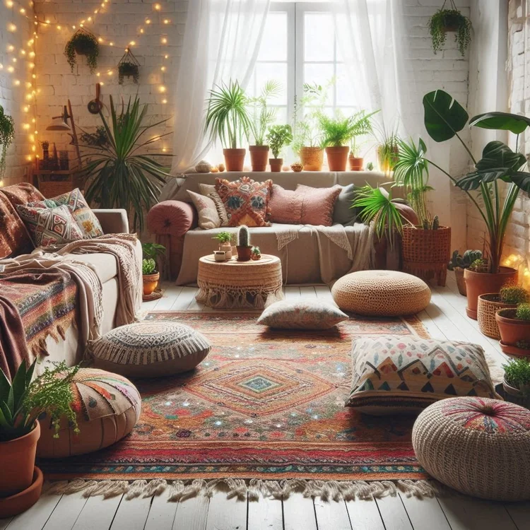 15 Vibrant Boho Living Room Ideas for Eclectic Style