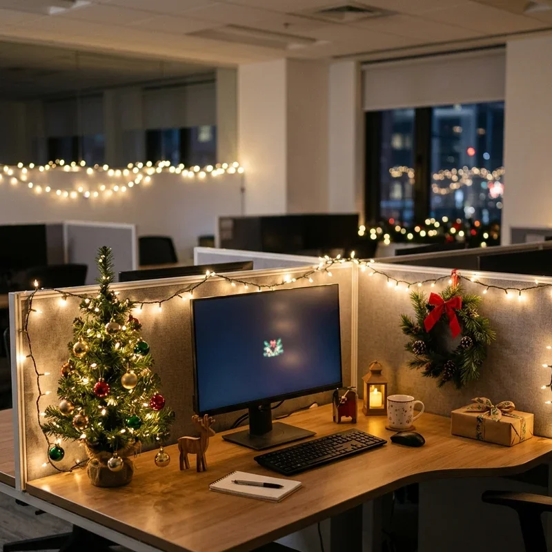 Christmas Office Decor Ideas