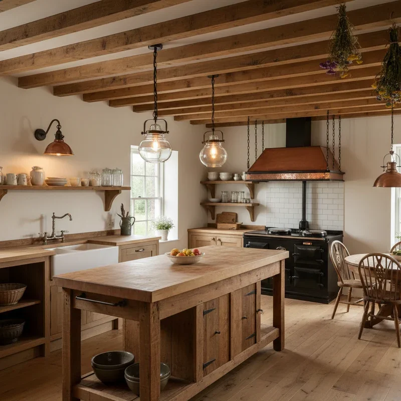 Country Kitchen Ideas on a Budget