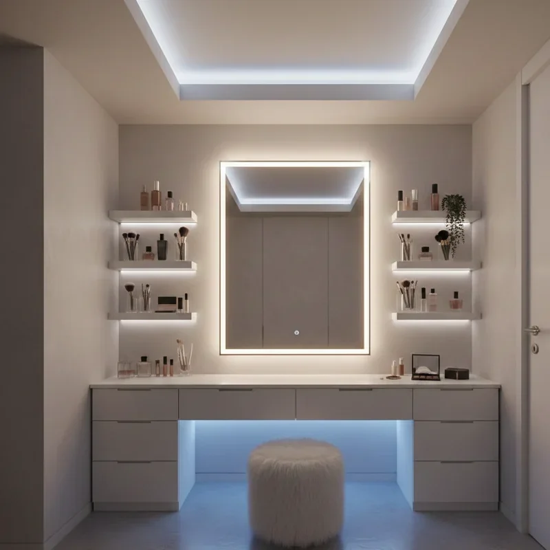 Glam Makeup Room Ideas