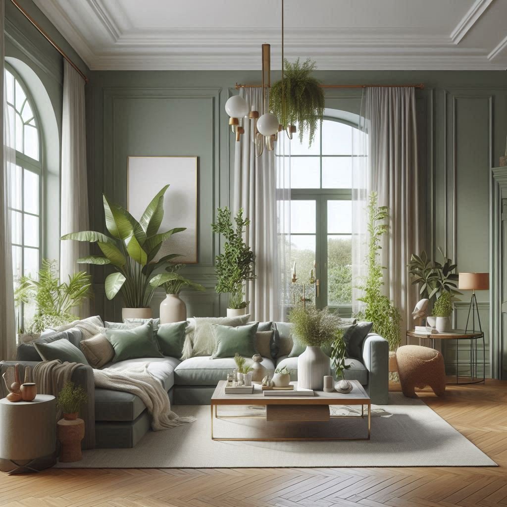 15 Serene Sage Green Living Room Ideas for Tranquility