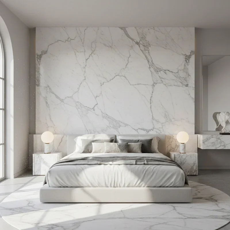 Marble Bedroom Ideas