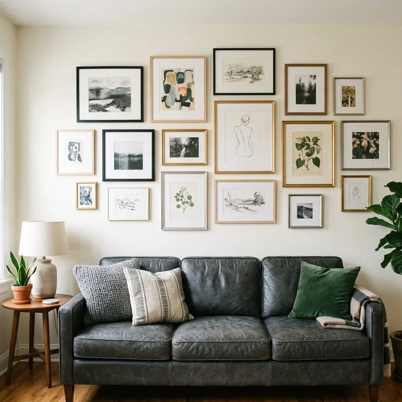 Dark Grey Leather Sofa Living Room Ideas