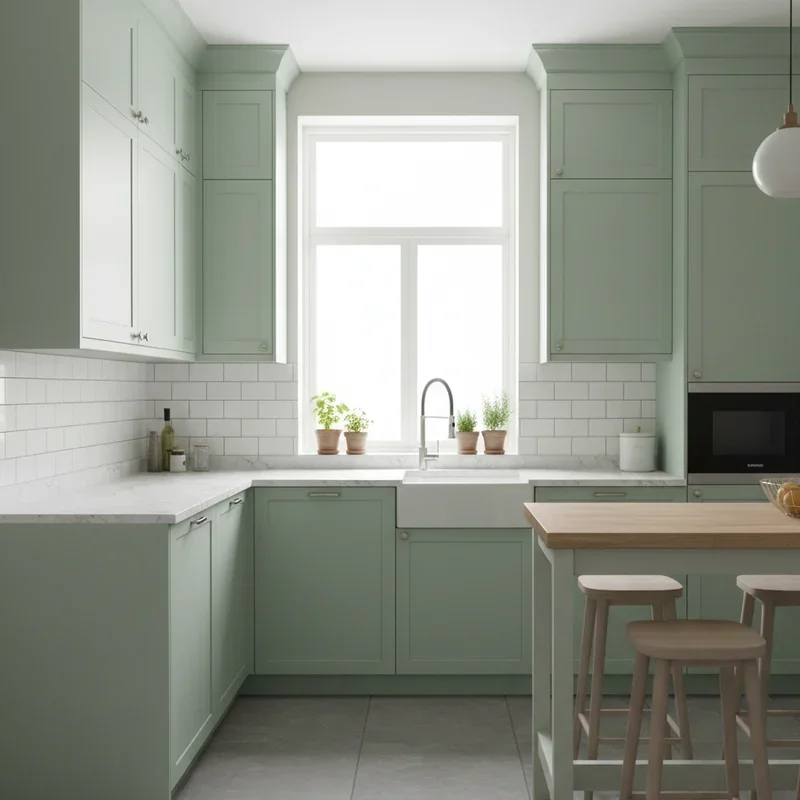 Sage Green Kitchen Cabinets Ideas