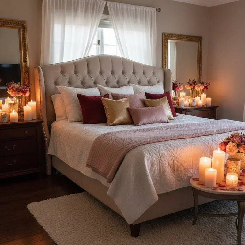 Romantic King Size Bedroom Ideas