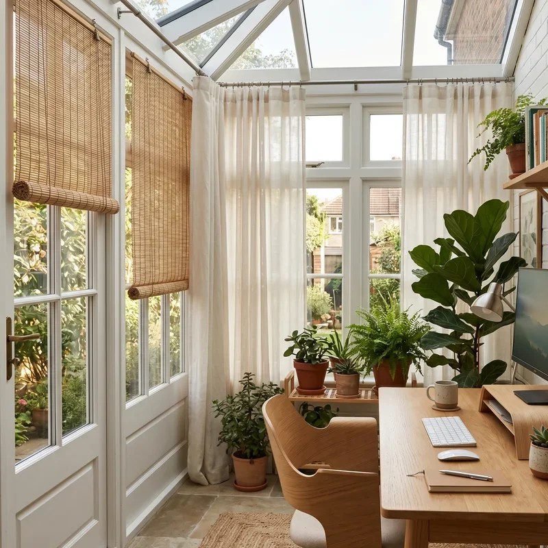 Sun Room Office Ideas