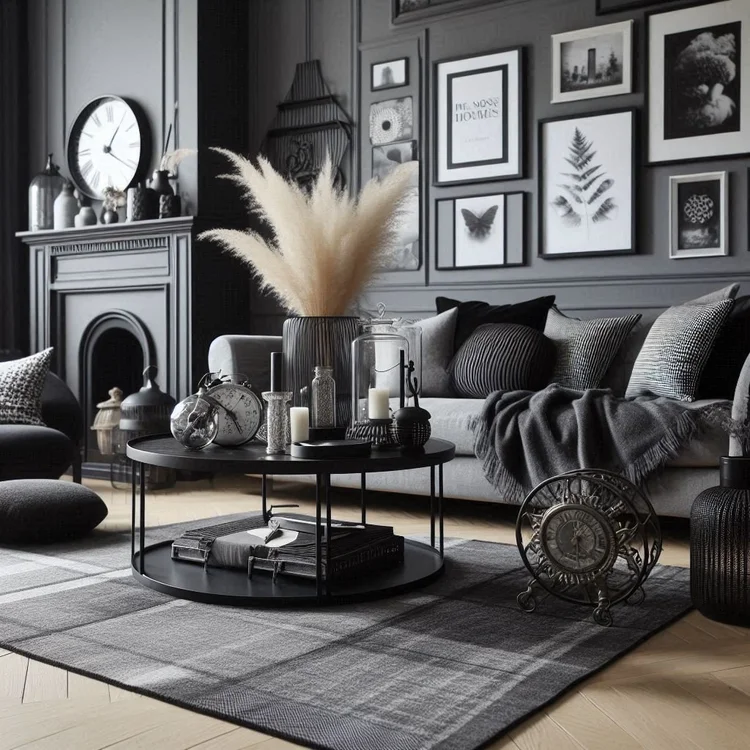 15 Stunning Black and Grey Living Room Ideas for Elegance