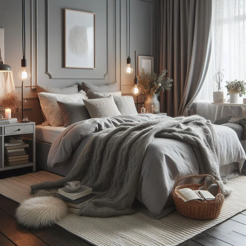 15 Cozy Grey Bedroom Decor Ideas for Tranquil Retreats