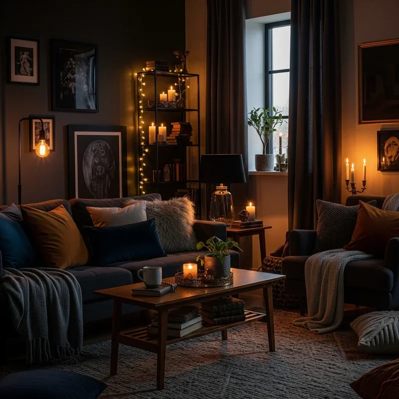 Moody Living Room Ideas