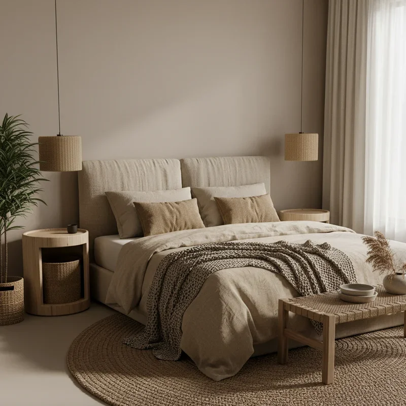 Modern Beige Bedroom Ideas