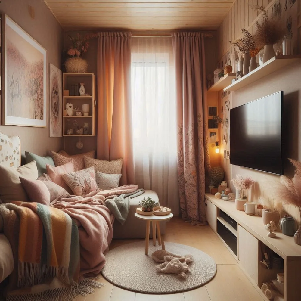 15 Small Living Room Ideas with TV for Style