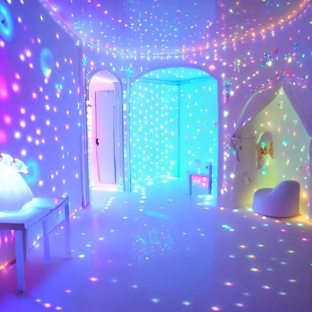 Aesthetic Room Ideas with LED Lights