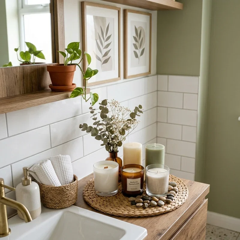 Bathroom Corner Decor Ideas
