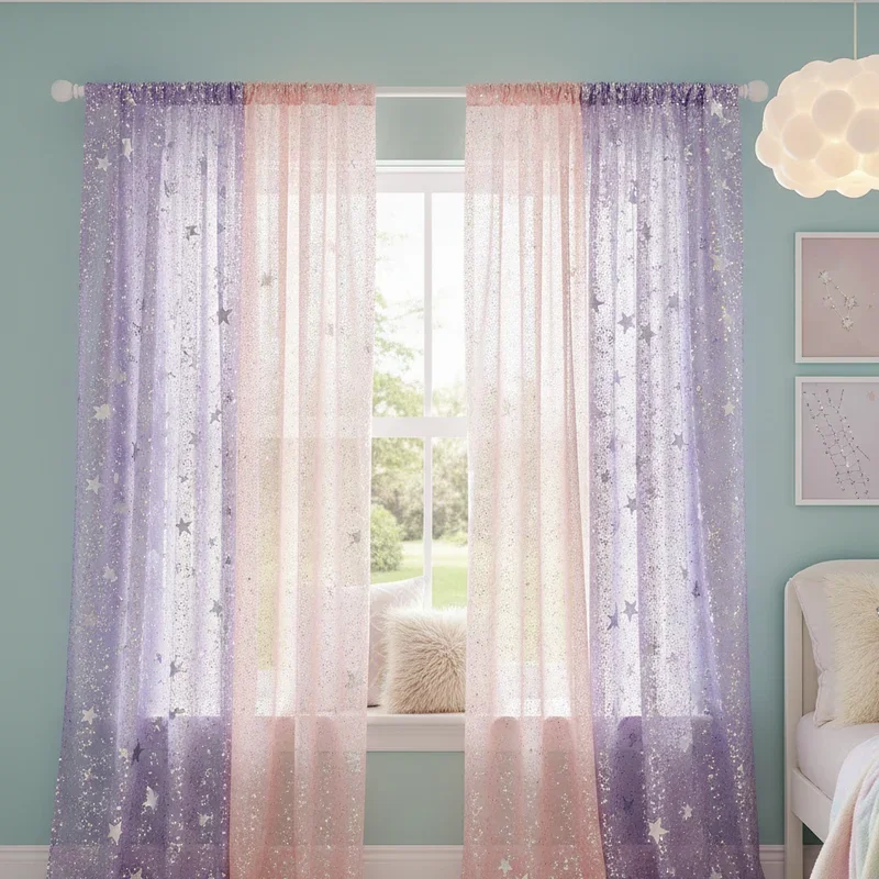 Girl Room Curtains Ideas