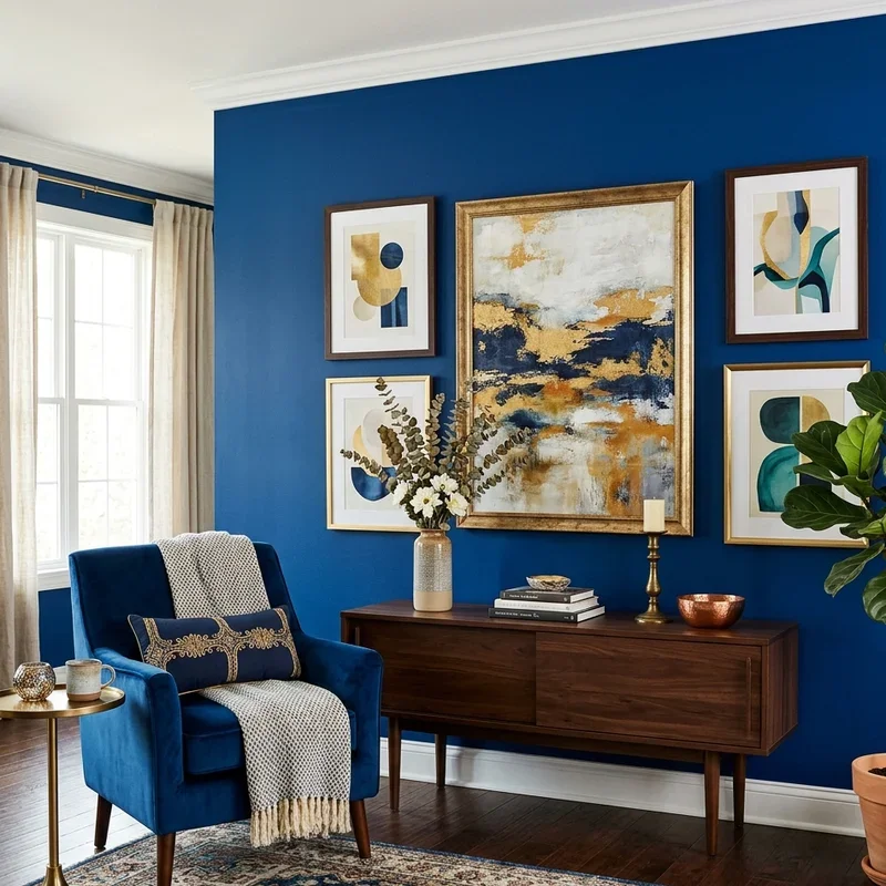 Royal Blue Room Ideas