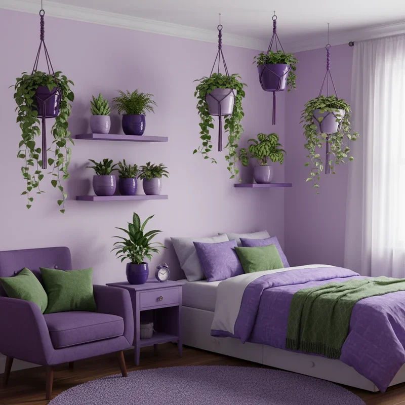 Cute Purple Room Ideas