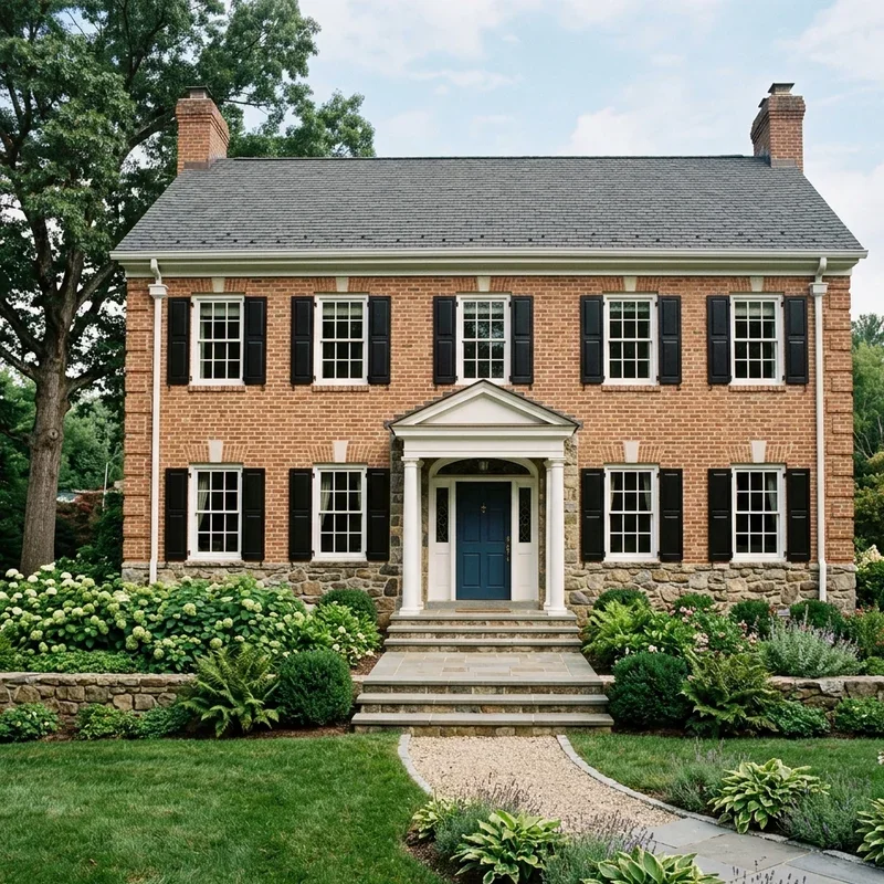 Brick and Stone House Ideas