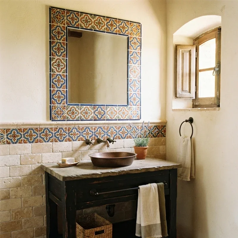Small Tuscan Bathroom Ideas
