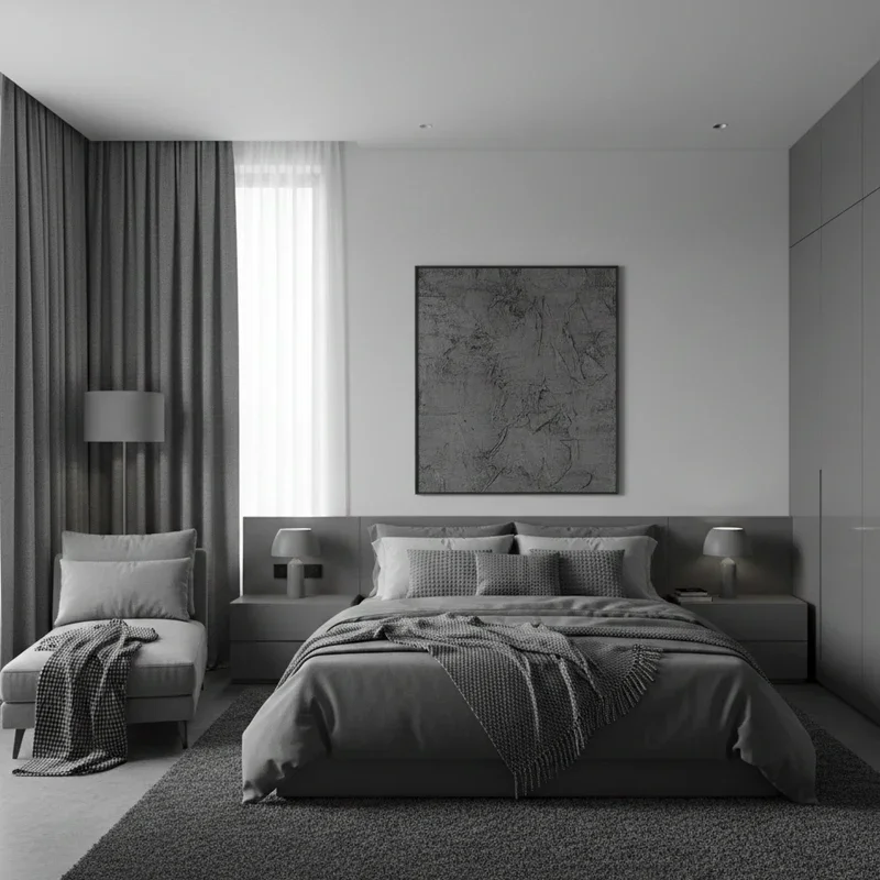 Modern Grey Bedroom Ideas