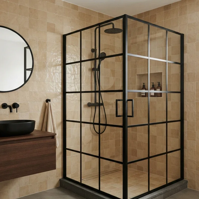 Black and Tan Bathroom Ideas