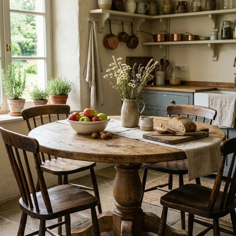 Farmhouse Kitchen Table Ideas