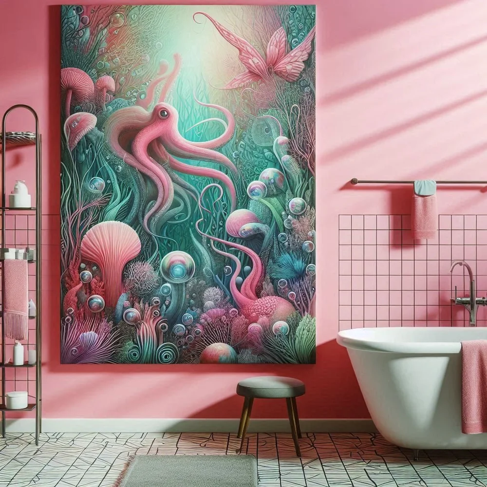 15 Pink and Green Bathroom Styles for a Bold Look