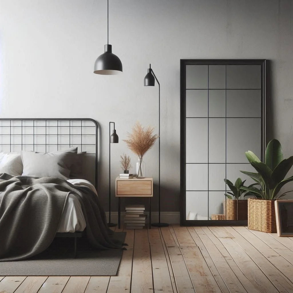 A closer look at Industrial Farmhouse Style Decor For Small Apartment
