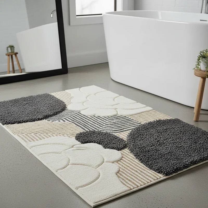 Modern Bathroom Rug Ideas