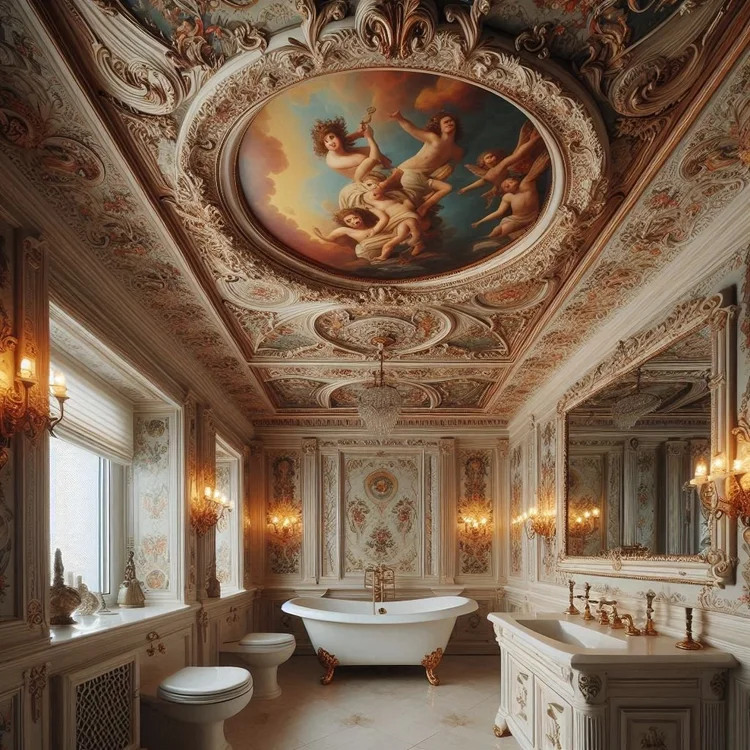 15 Bathroom Ceiling Design Ideas for a Fresh Upgrade