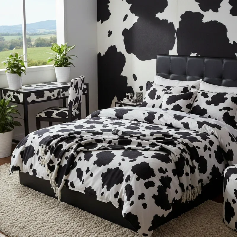Cow Print Room Ideas