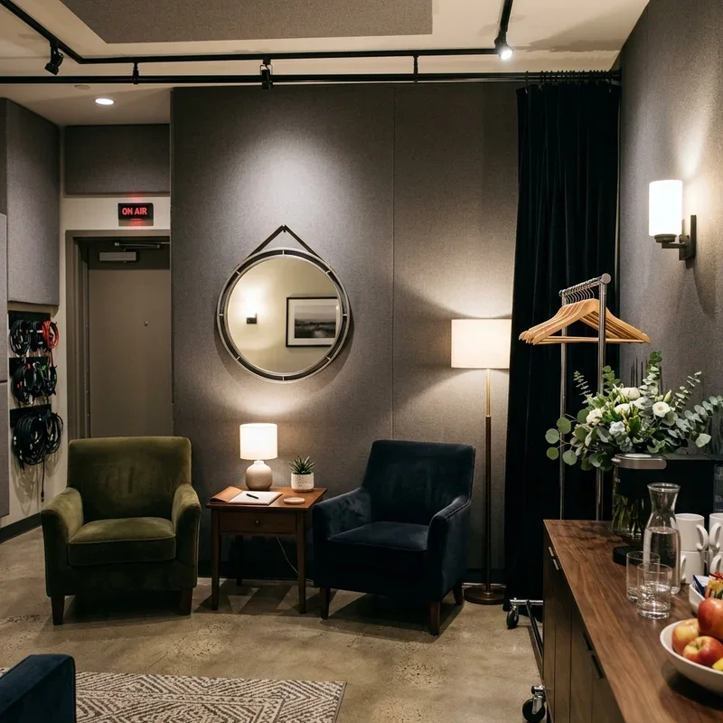 Backstage Green Room Ideas