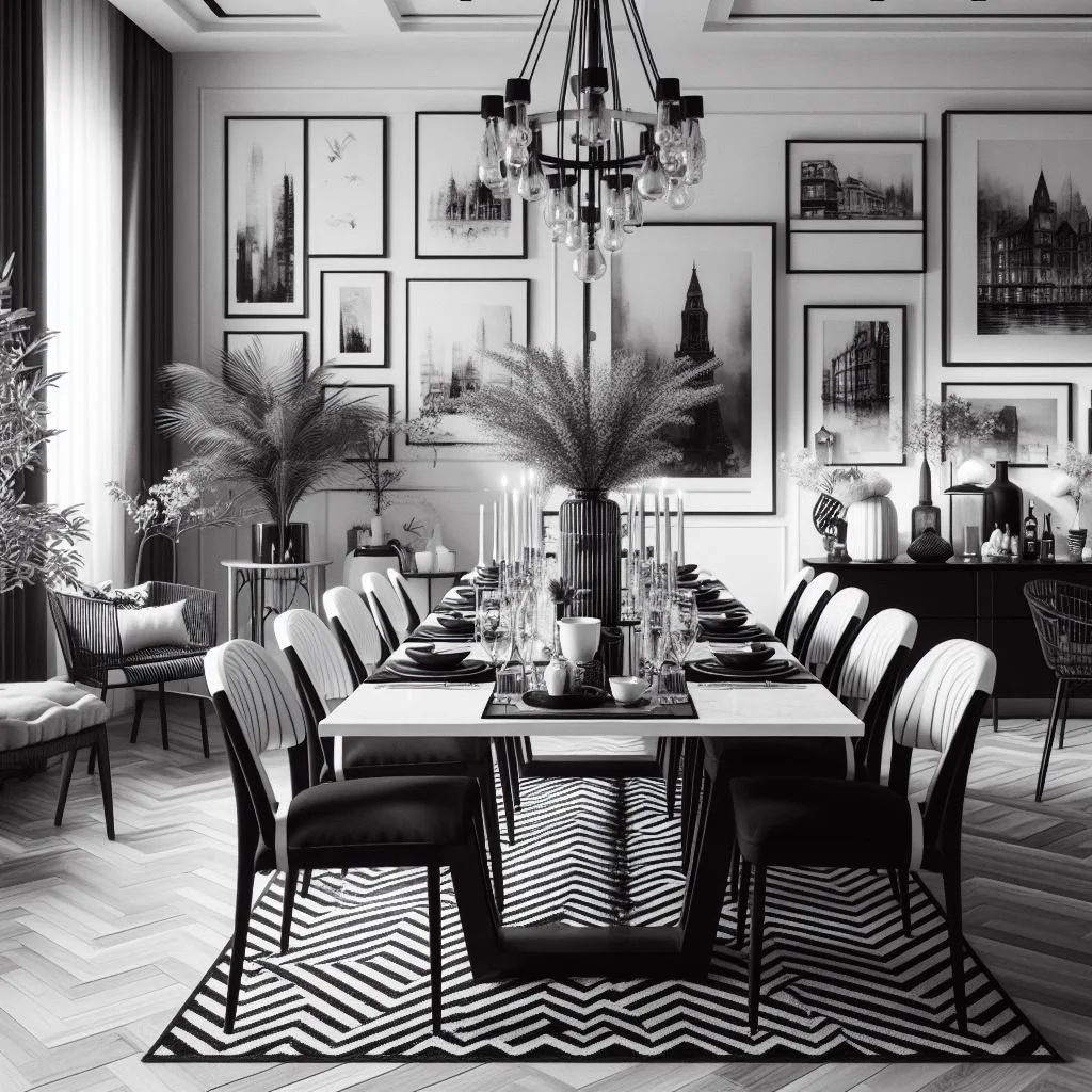 15 Chic Black and White Home Decor Ideas for Elegance
