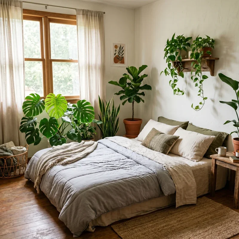 No Bed Frame Bedroom Ideas