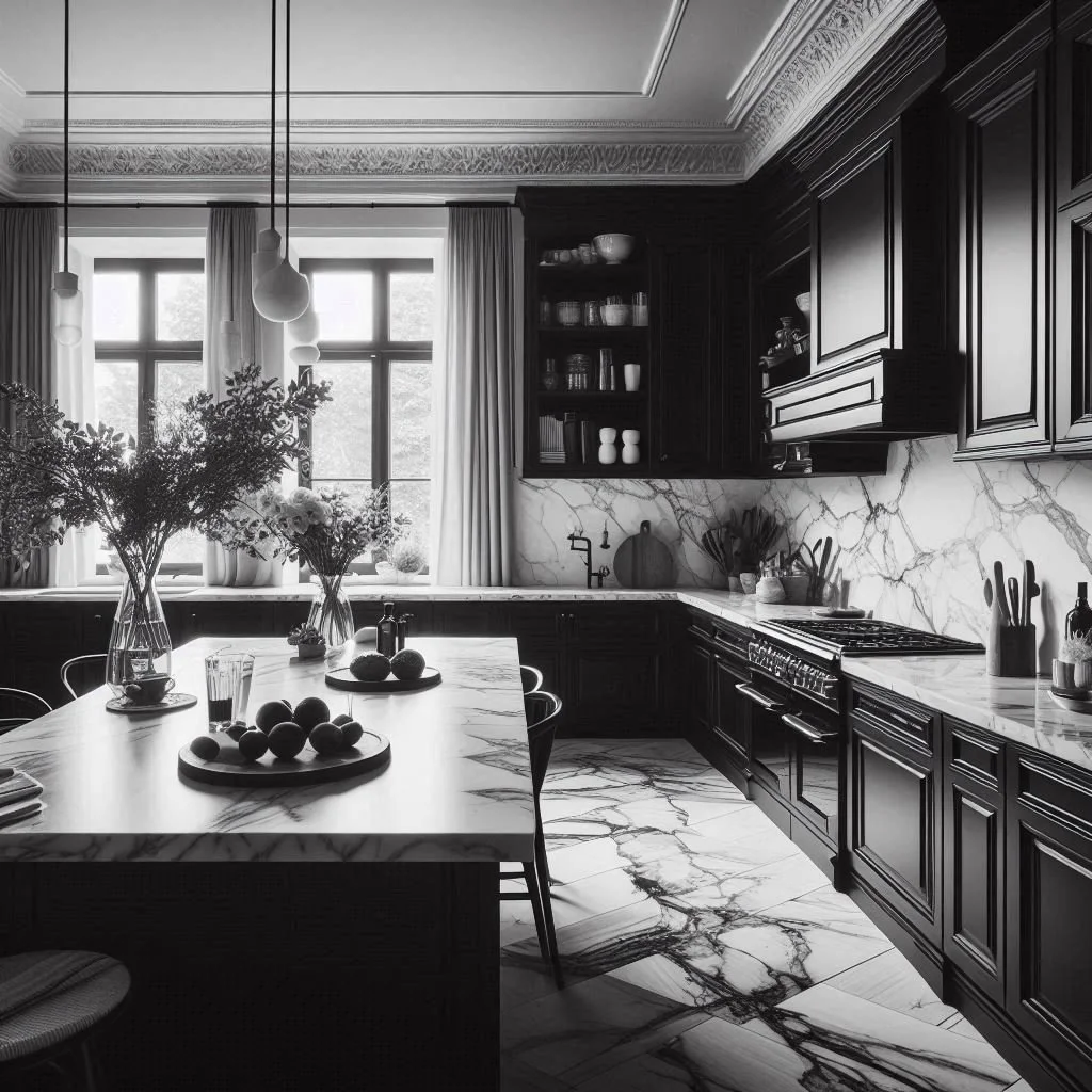 15 Sleek Black and White Kitchen Ideas for Modern Homes
